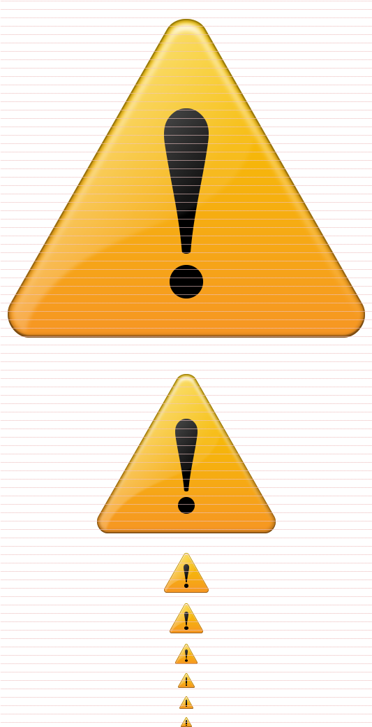 Warning Icon Download - Warning Icon 20x20 Png (532x1062), Png Download