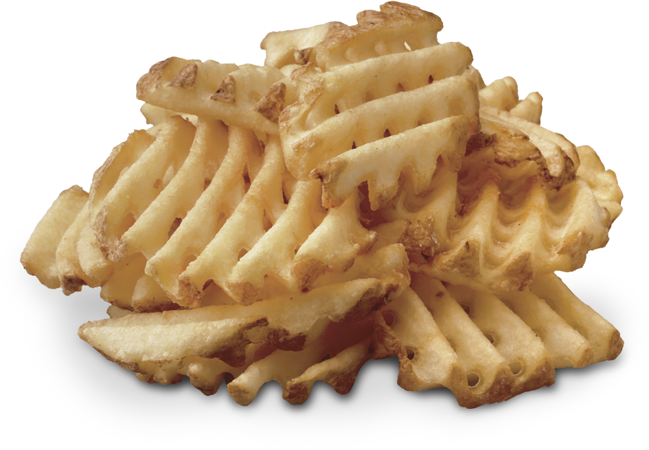 Chickfila Waffle Potato Fries - Chick Fil A 8 Count Nugget Meal (972x662), Png Download