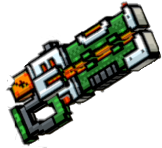 Laser Bouncer Pic - Laser Spear On Pixel Gun 3d (640x548), Png Download