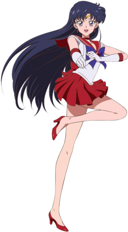 Sailor Mars - Sailor Moon Super Png (298x480), Png Download