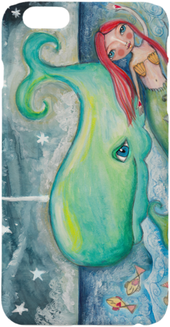 Mermaid Phone Case - Mobile Phone Case (480x480), Png Download