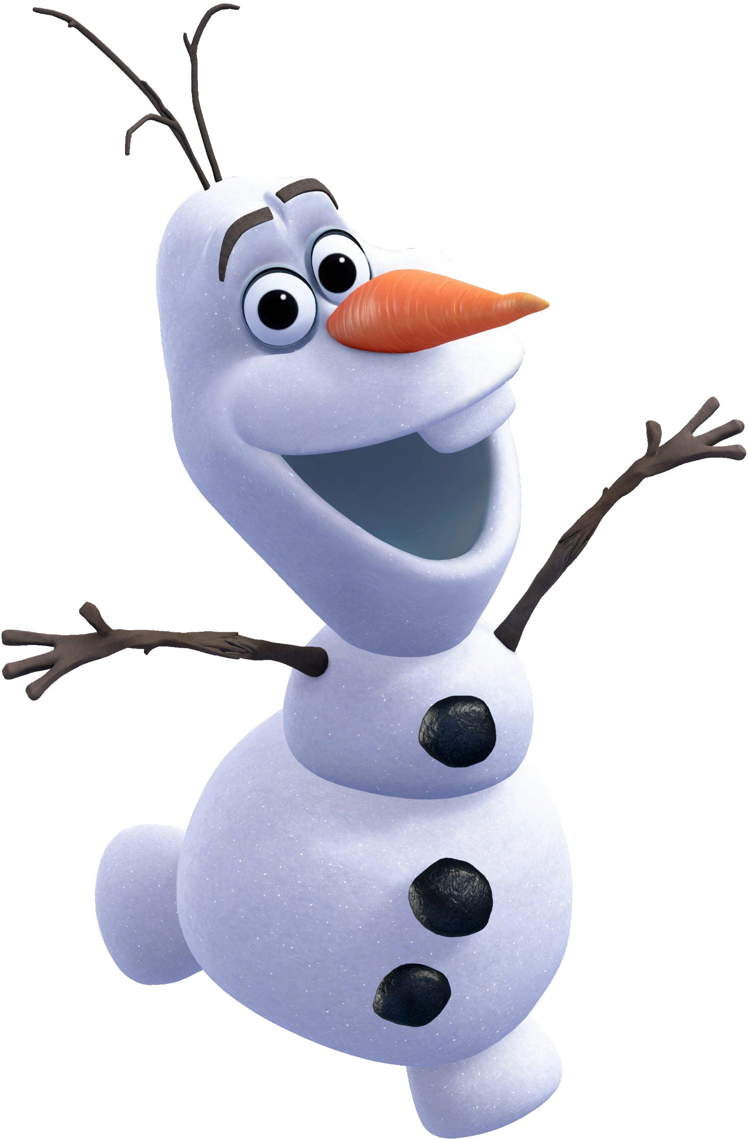 Olaf Khiii Render - Kingdom Hearts 3 Anna (1679x2406), Png Download