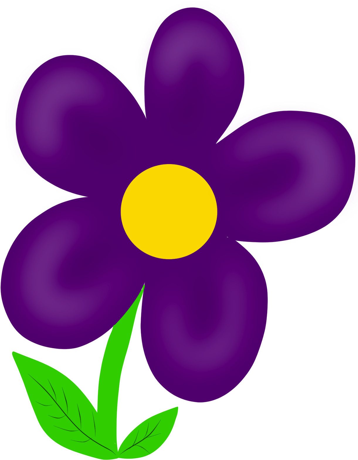 Svg Freeuse Stock April Flowers Clipart - Cliparts Flowers (1225x1600), Png Download