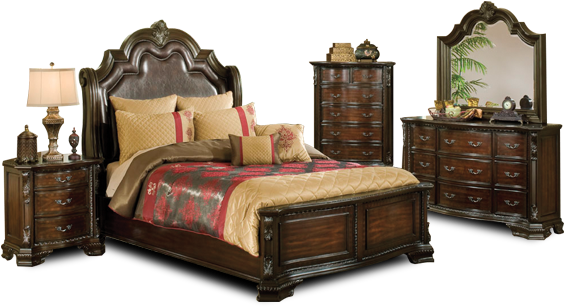 Financing Bedroom Conn S - Bedroom Sets Png (571x317), Png Download