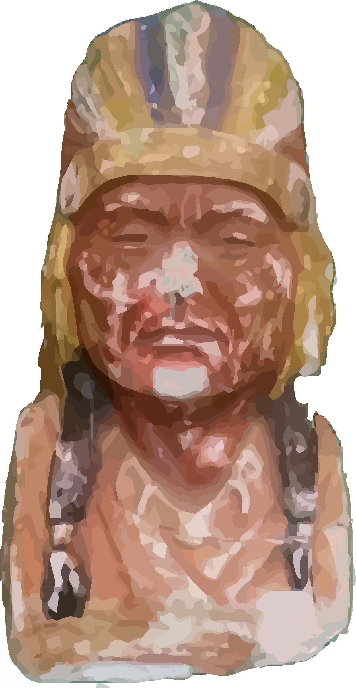 Statue Bust Figurine Computer Icons Cigar Store Indian - Statue (393x749), Png Download