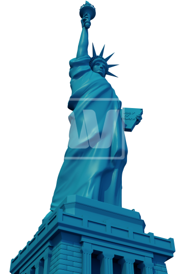 Png Statue Of Liberty - Statue Of Liberty (352x550), Png Download