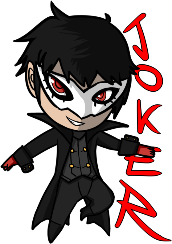 Persona 5 Joker Png - Joker Persona 5 Chibi (948x842), Png Download