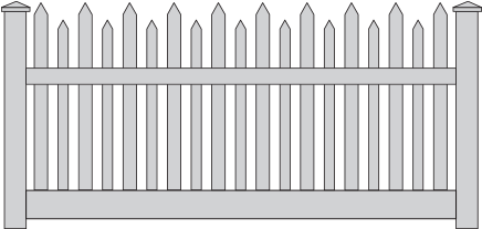 Clip Library Download Pvc Composite Bellbrae Fencing - Fence (450x300), Png Download
