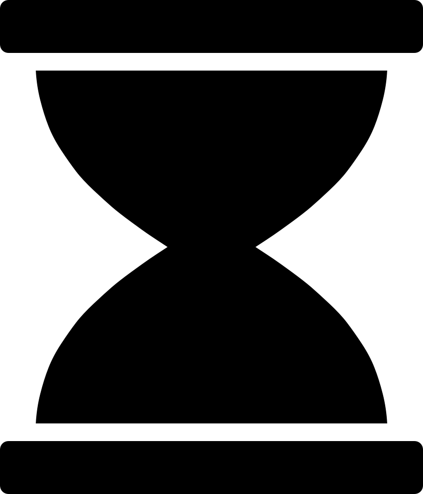 Hourglass Comments - Scalable Vector Graphics (840x980), Png Download