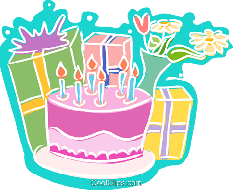 Presents Royalty Free Vector Clip Art Illustration - May All Your Wishes Come (480x392), Png Download