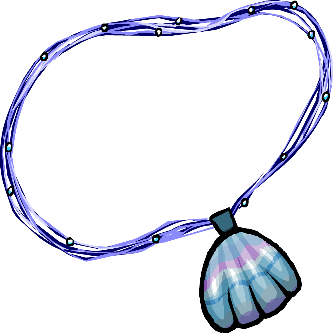 Shell Necklace - Png - Shell Necklace Png (1084x1082), Png Download