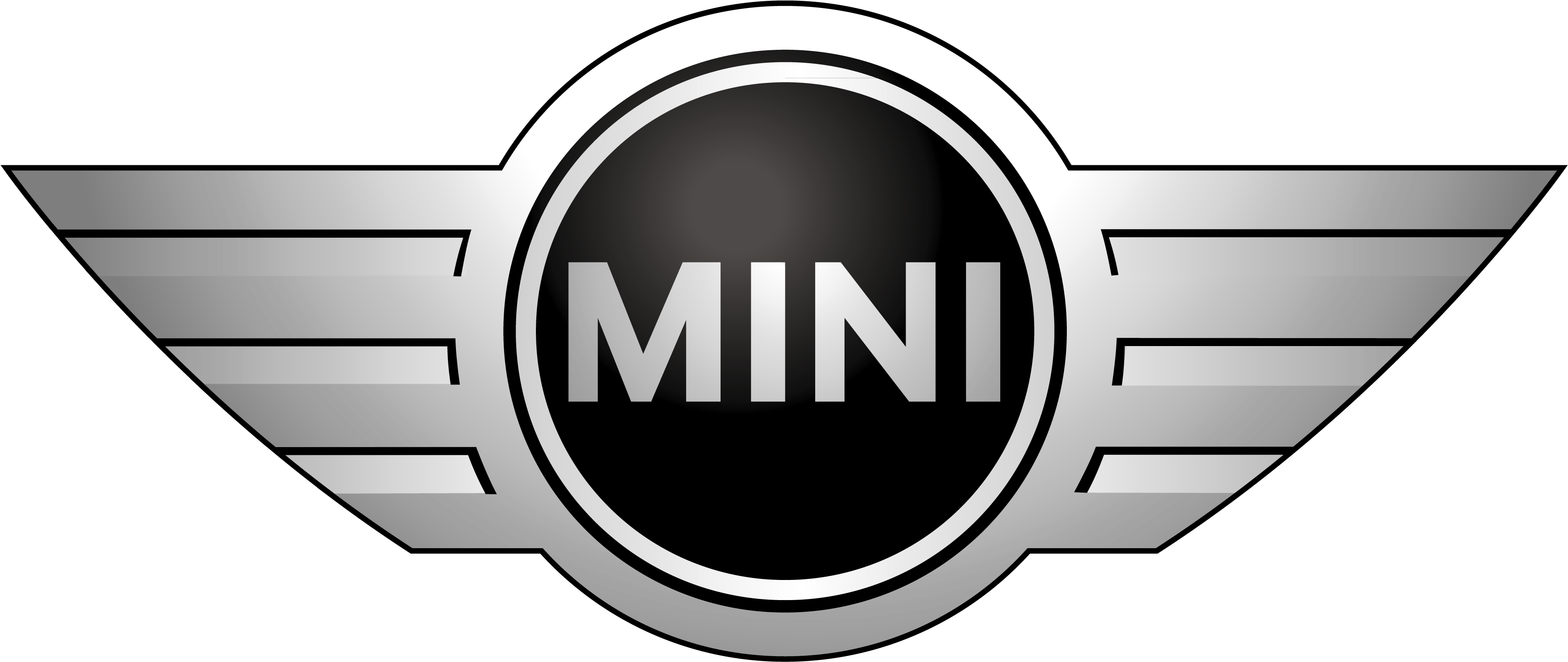 Bmw Mini Logo Png - Mini Cooper Logo Png (2590x1094), Png Download