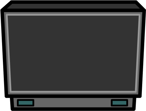 Big Screen Tv - Television (588x587), Png Download