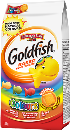 Jpg Royalty Free Stock Rainbow Goldfish Images Gallery - Pepperidge Farm Goldfish Baked Snack Crackers, Colors (340x510), Png Download