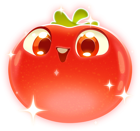 Big-tomato - Farm Heroes Saga Png (544x501), Png Download