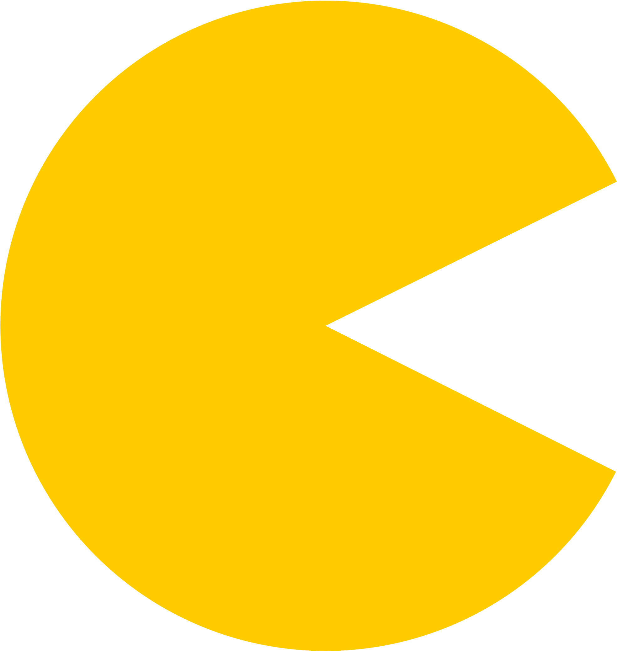 File Svg Wikimedia Commons Vector Library Library - Pacman Closed (2000x2107), Png Download