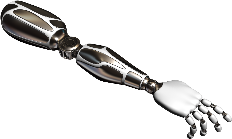 3d Modeling & Rendering - Robotic Arm (1024x768), Png Download