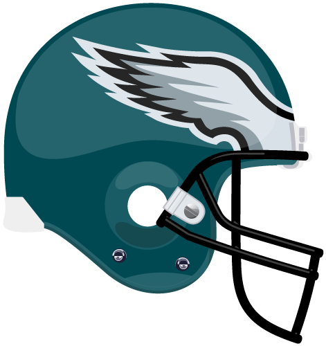 Philadelphia Eagles Helmet Logo Clipart - Carolina Panthers Helmet Png (471x500), Png Download