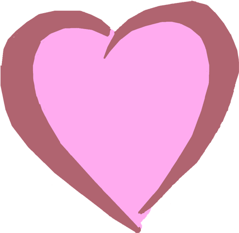 Cartoon Heart Clipart - Cartoon Heart Png (500x484), Png Download