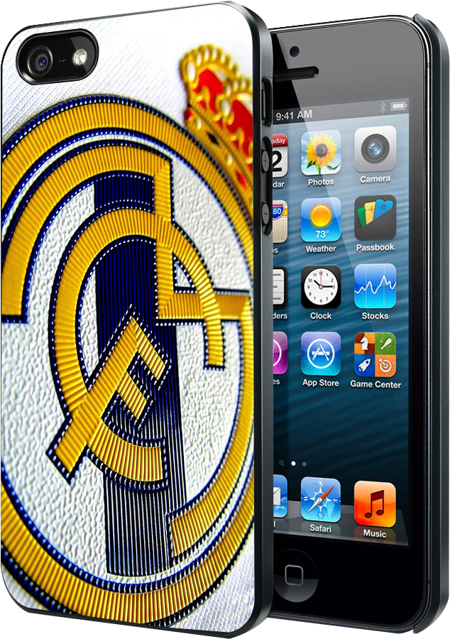 Real Madrid Logo Art Samsung Galaxy S3 S4 S5 S6 S6 - Ipod Touch 6 Panda Case (874x1124), Png Download