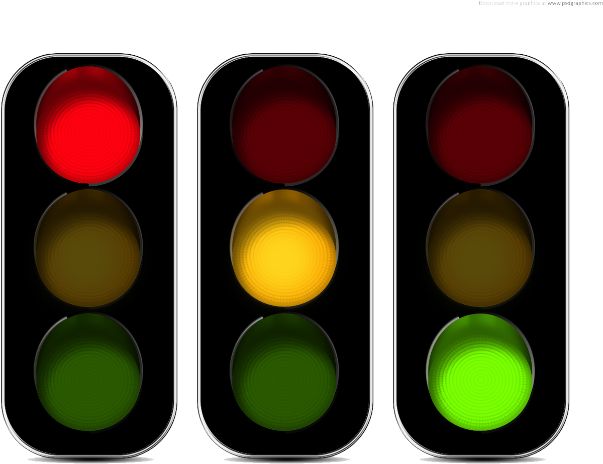 Traffic Light Png Image - Red Amber Green Traffic Lights (1280x1024), Png Download