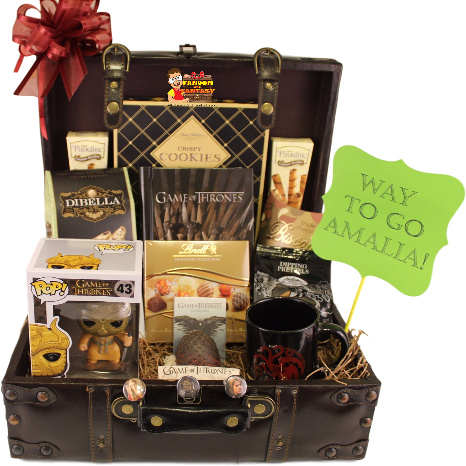 Gift Basket (2299x1650), Png Download