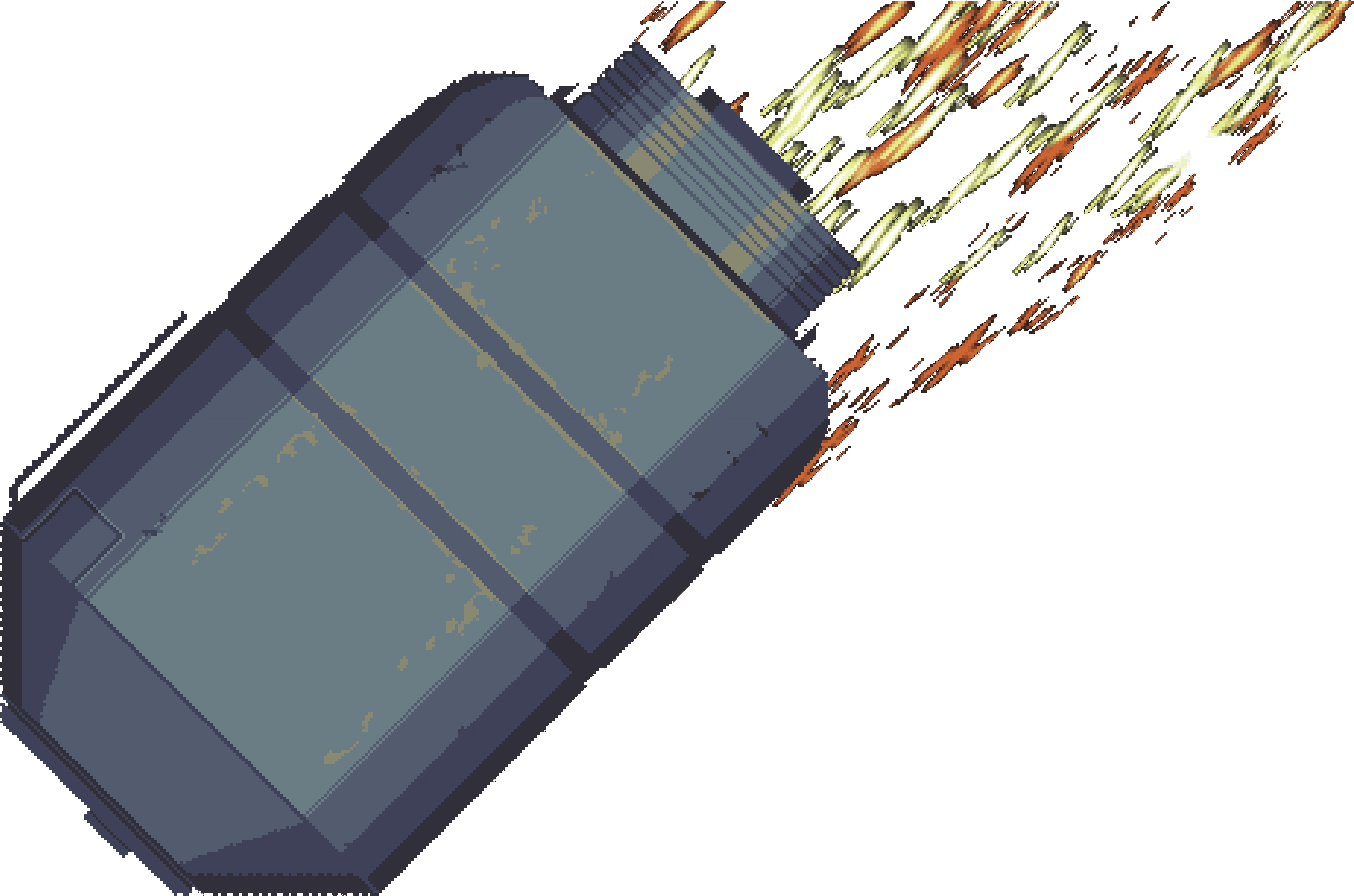 Falling Spaceship - Portable Network Graphics (1389x919), Png Download