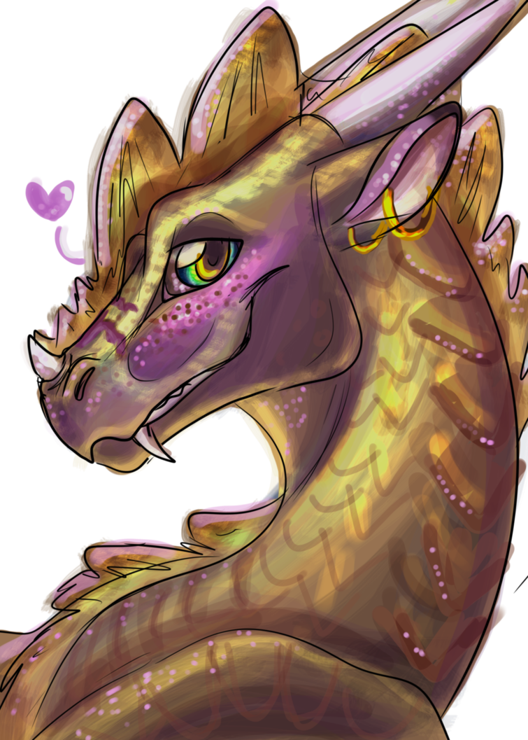 Valentine Qibli By Aprilsilverwolf Sweet Drawings, - Drawing (755x1057), Png Download