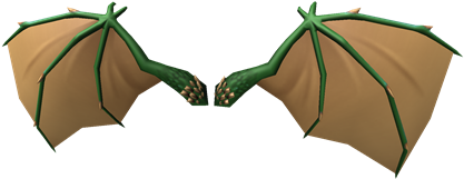 Green Dragon Wings - Green Dragon Wings Roblox (420x420), Png Download