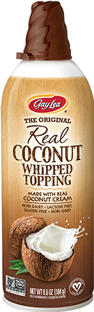 Real Coconut Whipped Topping - Canned Coconut Whipped Cream (600x500), Png Download