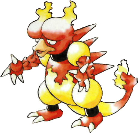 Png - Magmar Pokemon (467x447), Png Download