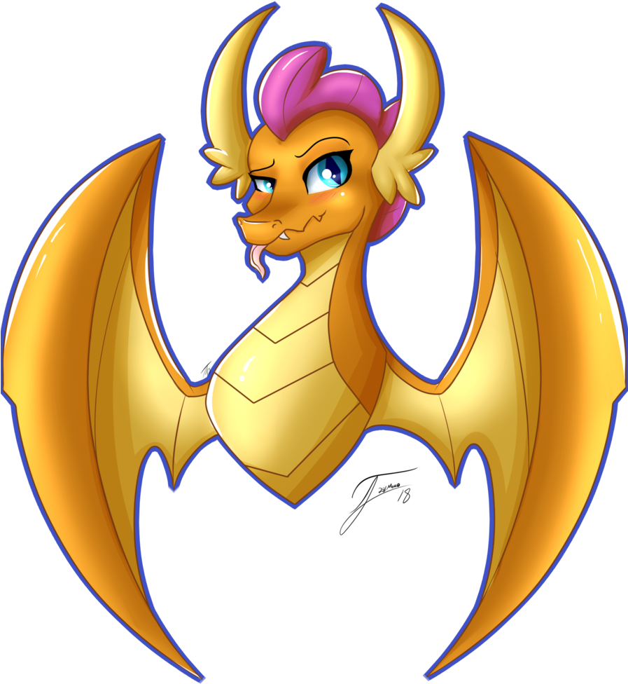 Nexcoyotlgt, Blushing, Dragon, Dragoness, Dragon Wings, - Cartoon (896x1024), Png Download
