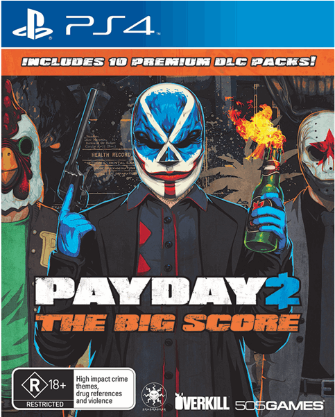 Payday 2 The Big Score Ps4 (600x600), Png Download