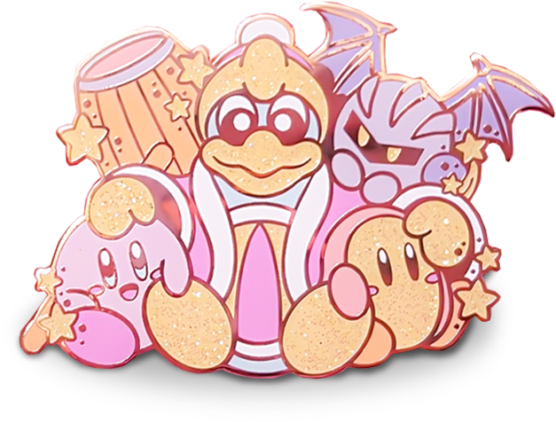 Kirby & King Dedede & Friends - Star Candy Logo (700x700), Png Download