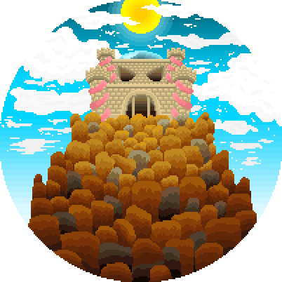 Here's The Castle Atop Mt - Dedede's Castle (402x402), Png Download