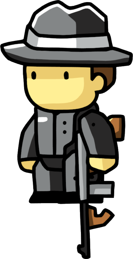 Gangster Transparent Png - Gangster Clipart Png (454x882), Png Download