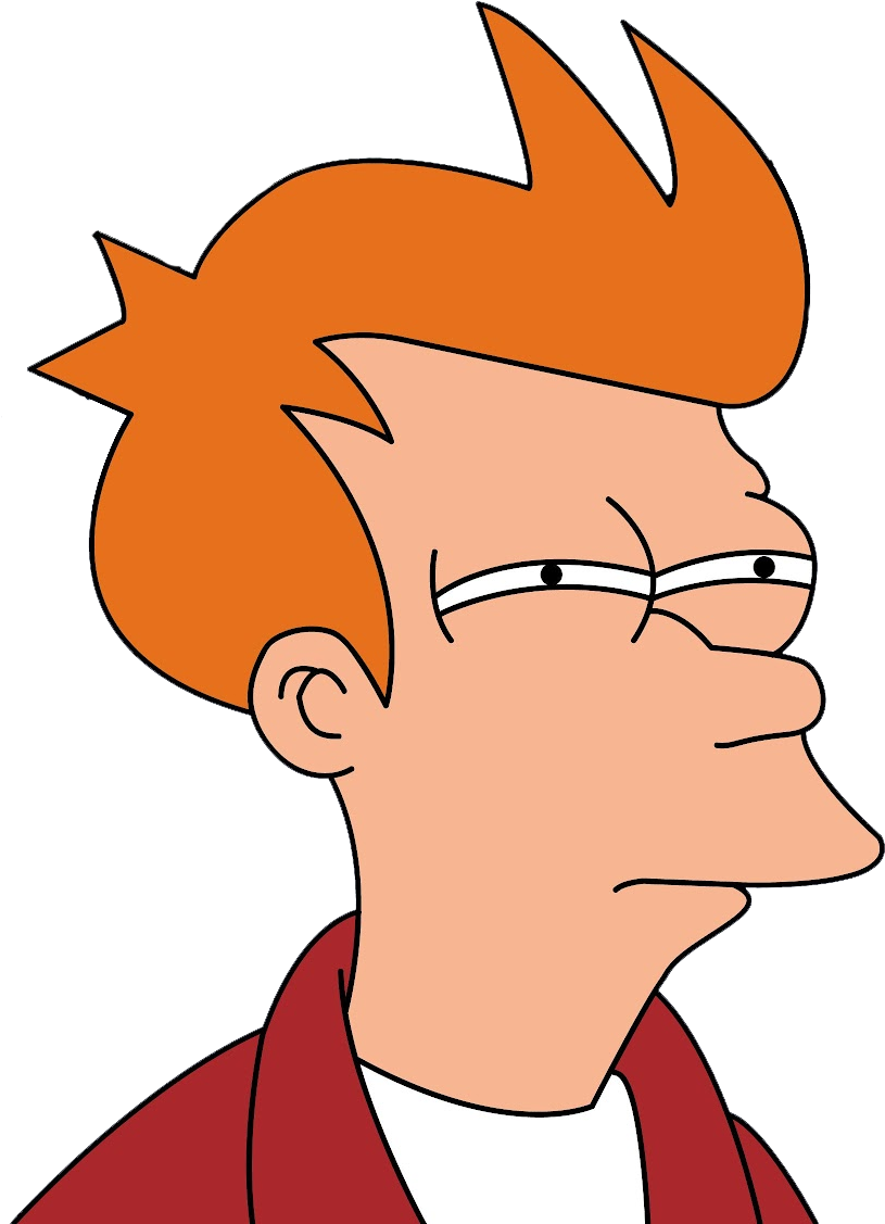 Memes Png - Philip J Fry Png (1600x1200), Png Download