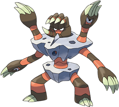 689barbaracle - Pokemon Binacle (410x410), Png Download