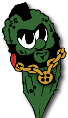 Gangsta Alabamapickles Twitter - Gangsta Pickle (400x400), Png Download