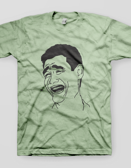 Meme - T Shirt (421x540), Png Download