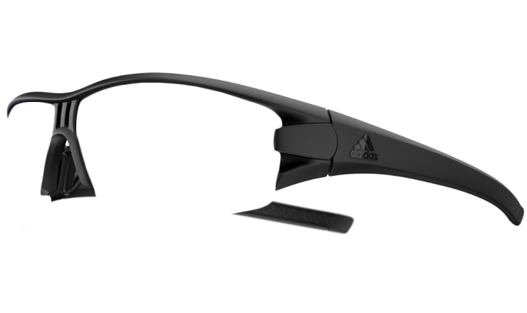 Adidas Evil Eye Halfrim Prescription Sunglasses Black - Monochrome (740x439), Png Download