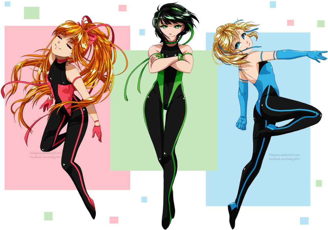 Photo - Meninas Super Poderosas Adultas (530x379), Png Download