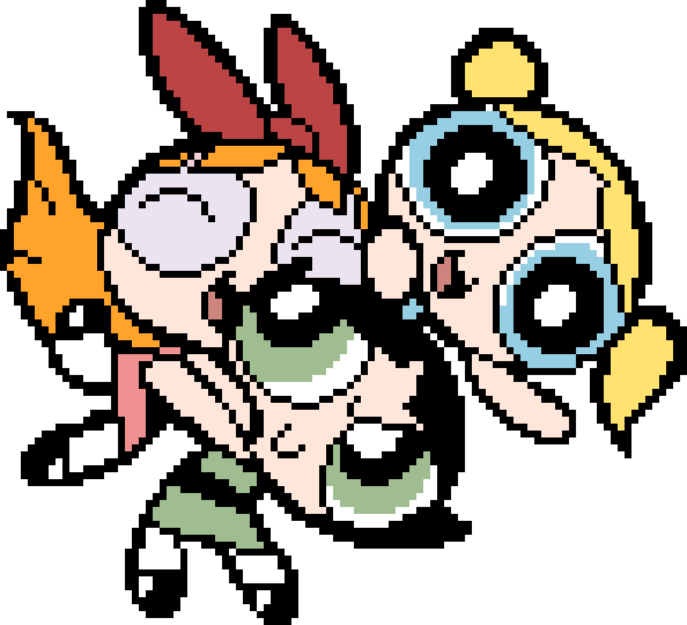 Powerpuff Girls - Powerpuff Girl's (990x900), Png Download