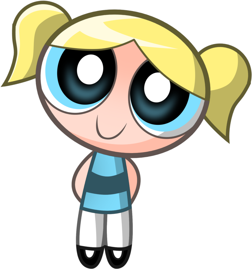 Wonderful Powerpuff Girl Bubble In The Mexican Spanish - Bubbles Powerpuff Girls Makeup (900x930), Png Download