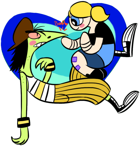 Tried To Emulate The Show's Style And It Ended Up - Cartoon (500x667), Png Download