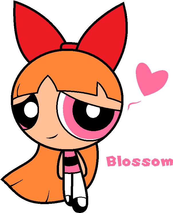 Blossom From The Powerpuff Girls Undefined - Powerpuff Girls Teens Coloring Pages (625x768), Png Download