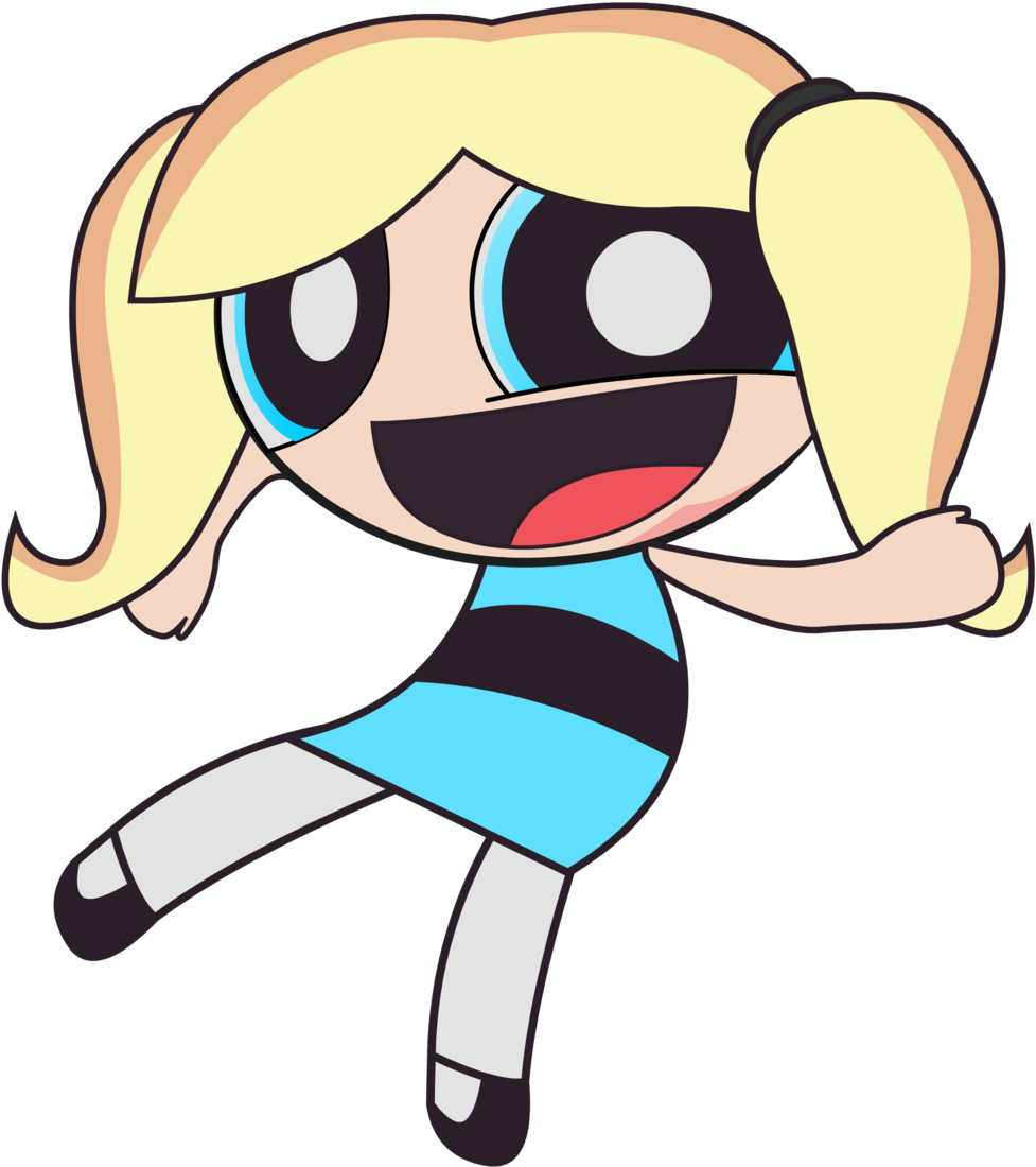 Interesting Powerpuff Girl Bubble Fortune Power Puff - Bubbles Powerpuff Girls Reboot (1024x1136), Png Download