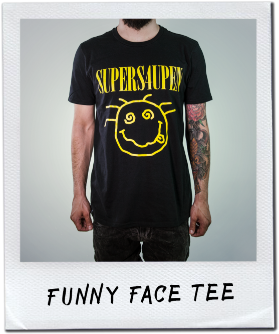Funny Face Tee 01-666x666 - Active Shirt (666x666), Png Download