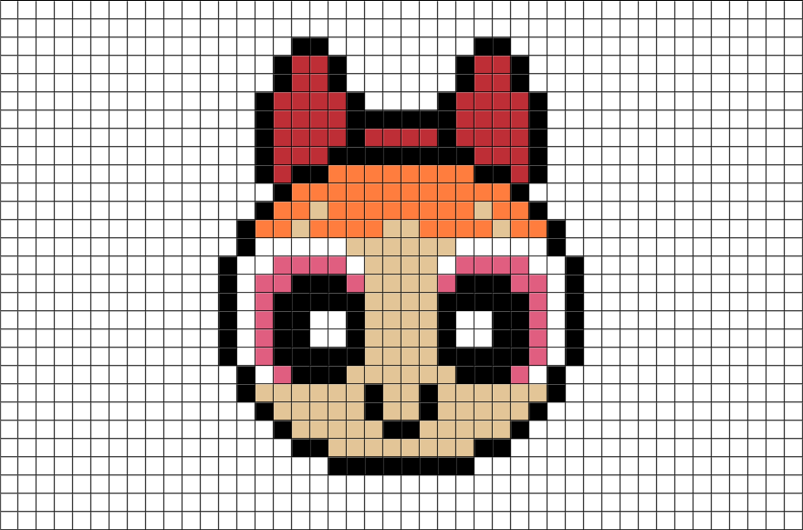 Pixel Art Powerpuff (880x581), Png Download