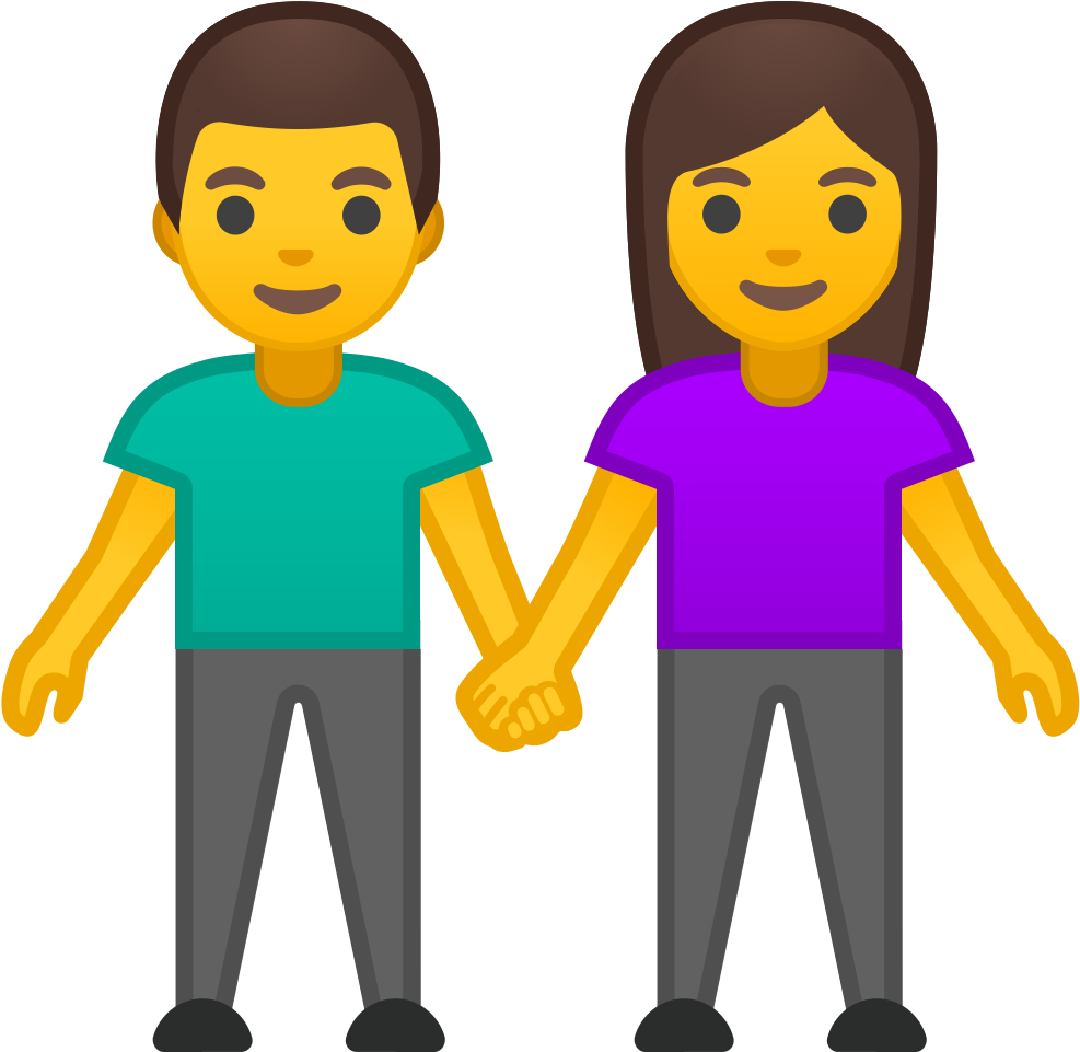 Download Svg Download Png - Paar Emoji (1024x1024), Png Download